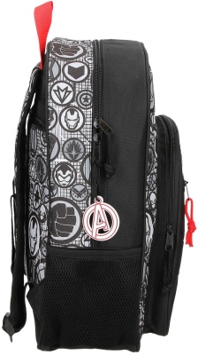 Ghiozdan scoala baieti, Marvel Avengers Heroes, negru